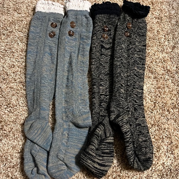 Boot socks, blue/black - Picture 1 of 1